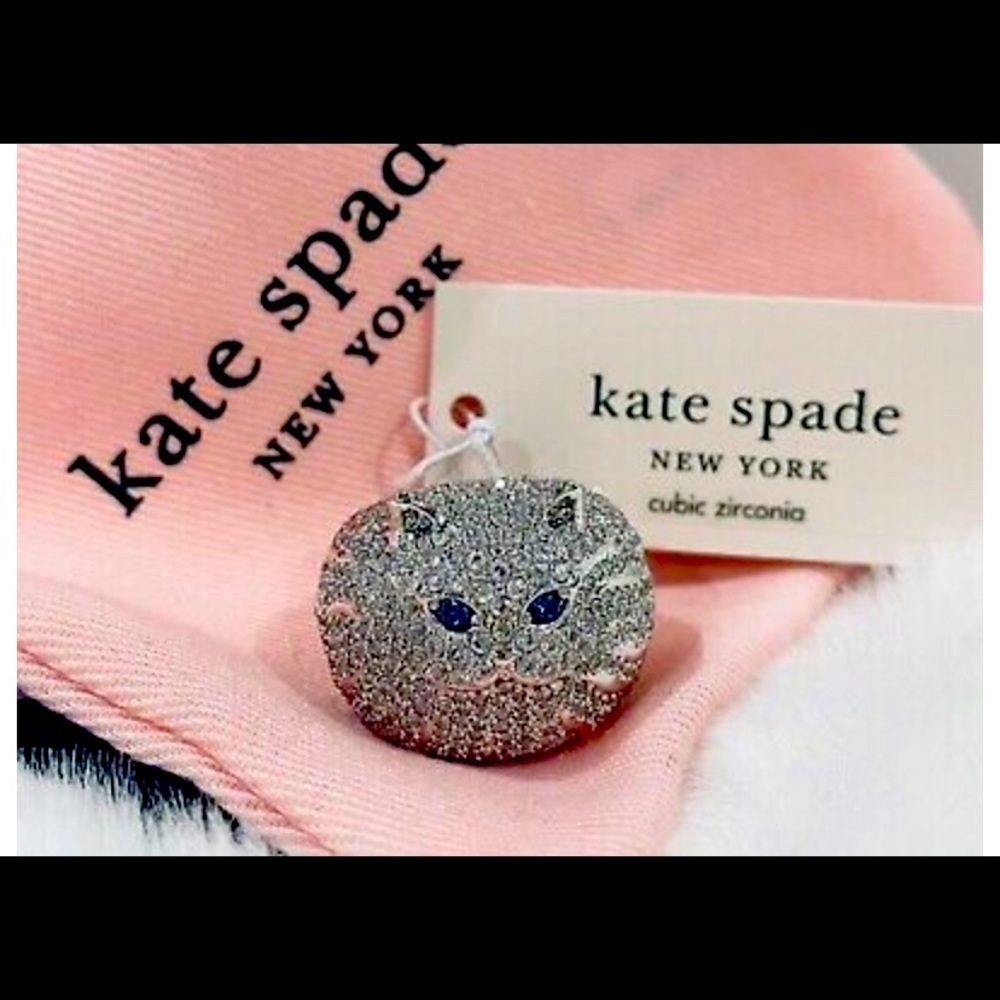 ISO Kate Spade Pretty Kitty Pave Ring Size 6